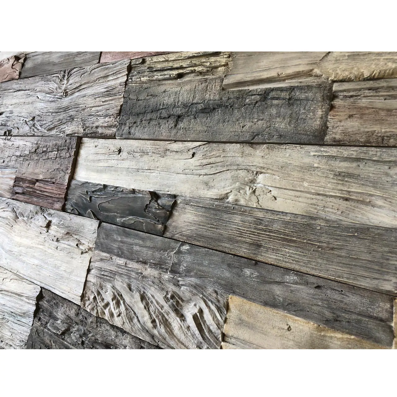 Полиуретановая форма для декоративного камня Oreshkin Wood F750C